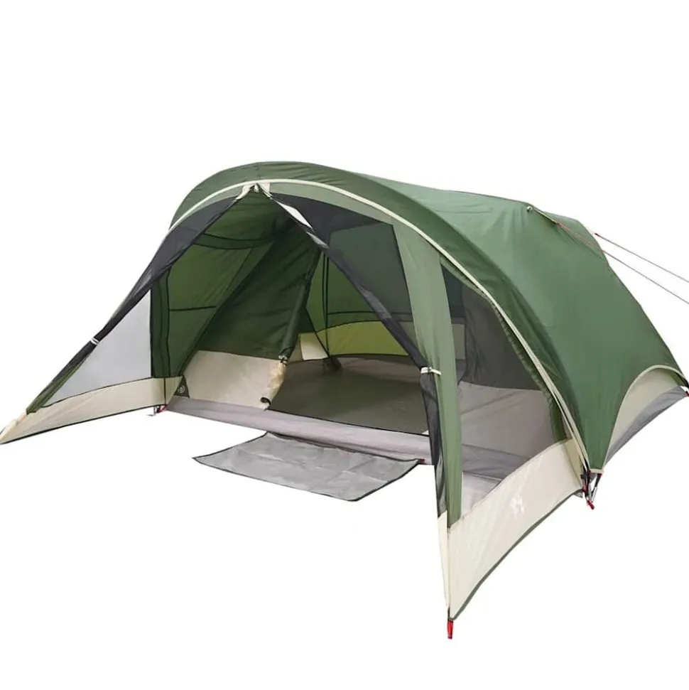vidaXL Tent 4-persoons waterdicht groen