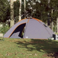 vidaXL Tent 8-persoons waterdicht oranje