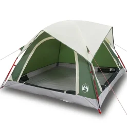 vidaXL Tent 4-persoons waterdicht groen