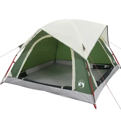 vidaXL Tent 4-persoons waterdicht groen