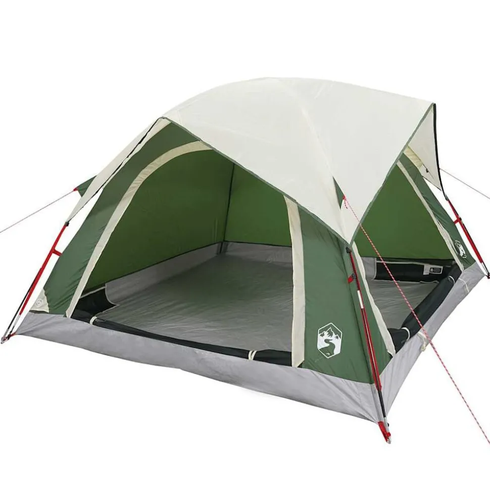 vidaXL Tent 4-persoons waterdicht groen