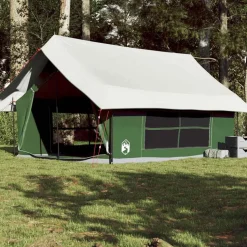 vidaXL Tent 5-persoons waterdicht groen