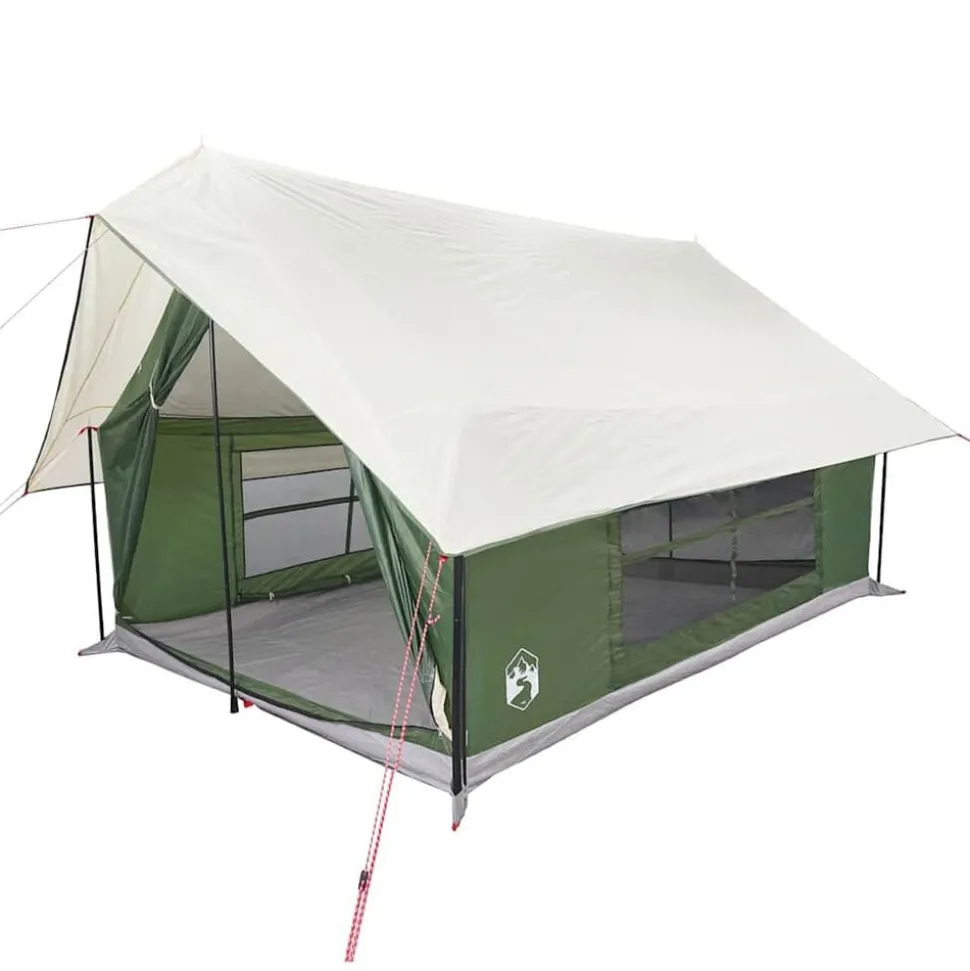 vidaXL Tent 5-persoons waterdicht groen