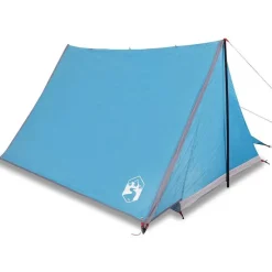 vidaXL Tent 2-persoons waterdicht blauw