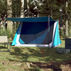 vidaXL Tent 2-persoons waterdicht blauw