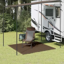 vidaXL Tenttapijt 200x200 cm bruin