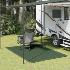 vidaXL Tenttapijt 250x300 cm HDPE groen