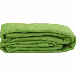 vidaXL Tenttapijt 200x200 cm HDPE lichtgroen