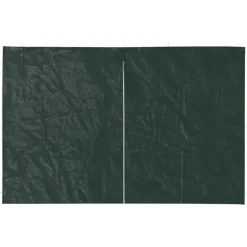vidaXL Tentwanden 2 st met ritssluiting PE groen