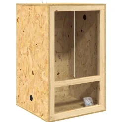 vidaXL Terrarium Bruin 50 x 50 x 80 cm OSB