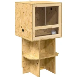 vidaXL Terrarium Bruin 50 x 50 x 100 cm OSB