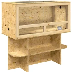 vidaXL Terrarium Bruin 100 x 50 x 100 cm OSB