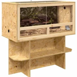 vidaXL Terrarium Bruin 100 x 50 x 100 cm OSB