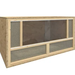 vidaXL Terrarium 80x40x40 cm bewerkt hout