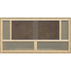 vidaXL Terrarium 80x40x40 cm bewerkt hout