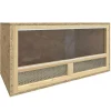 vidaXL Terrarium 60x30x30 cm bewerkt hout