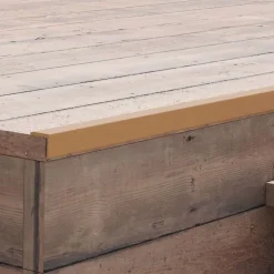 vidaXL Terras hoekplinten 5 st 170 cm HKC teakkleurig