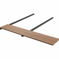 vidaXL Terrasplank 6 pcs Teakhout WPC