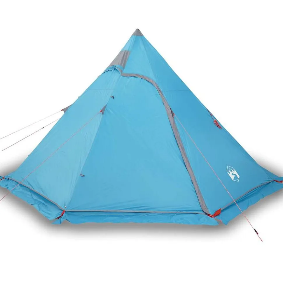 vidaXL Tipitent 5-persoons waterdicht blauw