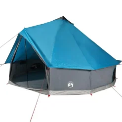 vidaXL Tipitent 6-persoons waterdicht blauw