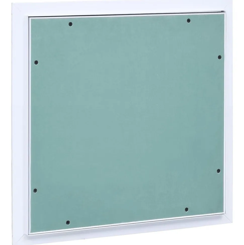 vidaXL Toegangspaneel met aluminium frame en gipsplaat 200x200 mm