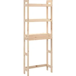 vidaXL Toiletrek 63x26x171 cm massief grenenhout
