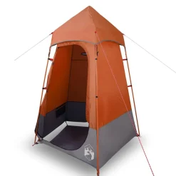vidaXL Toilettent waterdicht oranje