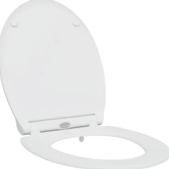 vidaXL Toiletzitting Wit 47 x 37,5 x 3,8 cm Duroplast