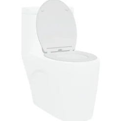 vidaXL Toiletzitting Wit 47 x 37,5 x 3,8 cm Duroplast