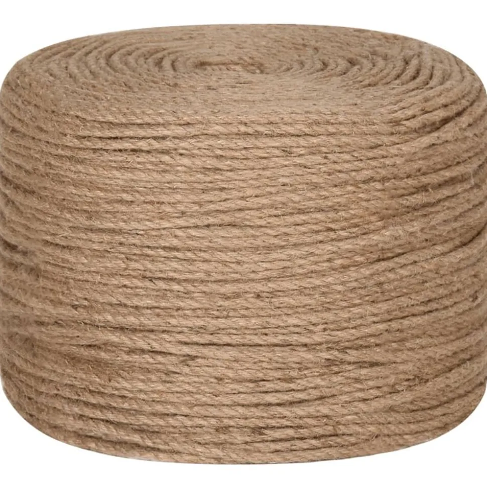 vidaXL Touw 100% jute 6 mm 500 m