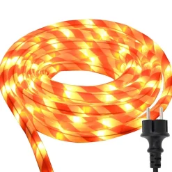 vidaXL Touwenlicht met 120 LED Warmwit 5 m PVC