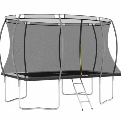 vidaXL Trampolineset rechthoekig 150 kg 335x244x90 cm