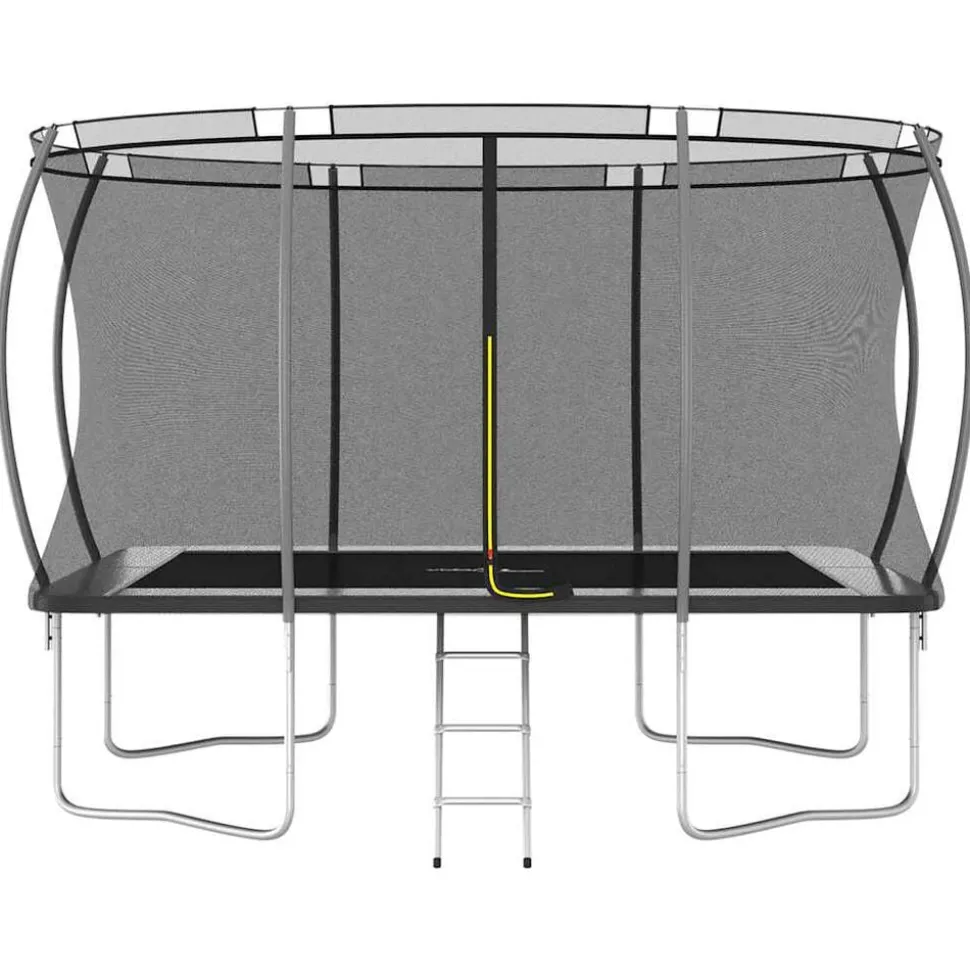 vidaXL Trampolineset rechthoekig 150 kg 335x244x90 cm