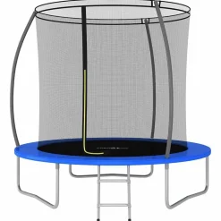 vidaXL Trampolineset rond 100 kg 244x55 cm