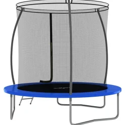 vidaXL Trampolineset rond 100 kg 244x55 cm