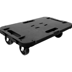 vidaXL Transporttrolley 300 kg polypropeen zwart
