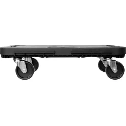 vidaXL Transporttrolley 300 kg polypropeen zwart