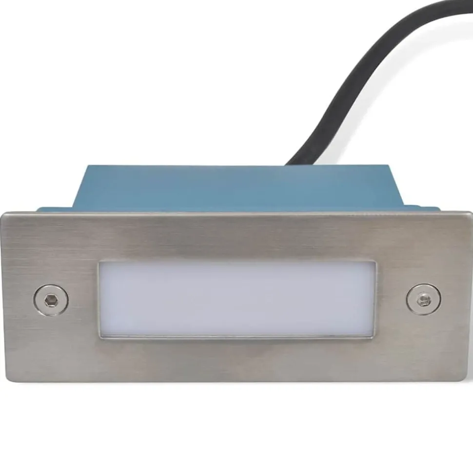 vidaXL Trapinbouwspots 12 st LED 44x111x56 mm
