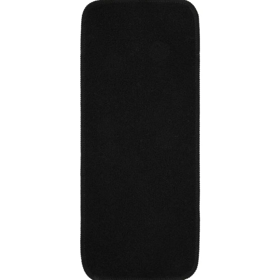 vidaXL Trapmatten 15 st anti-slip rechthoekig 60x25 cm zwart