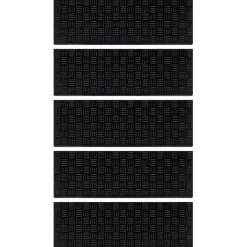 vidaXL Trapmatten 5 st 25x75 cm rubber
