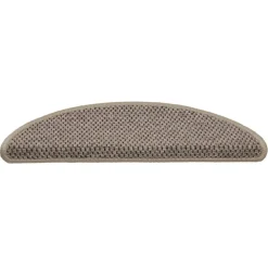 vidaXL Trapmatten zelfklevend 15 st sisal-look 56x17x3 cm donkerbeige