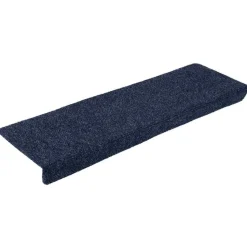 vidaXL Trapmatten Zelfklevend 5 stuks 65x21x4 cm Antraciet Rechthoekige Rand