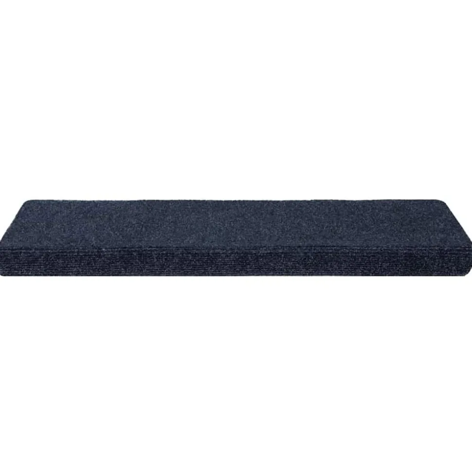vidaXL Trapmatten Zelfklevend 5 stuks 65x21x4 cm Antraciet Rechthoekige Rand
