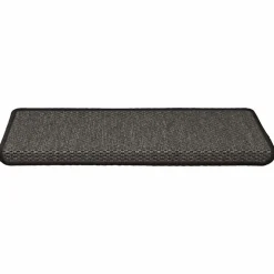 vidaXL Trapmatten zelfklevend 15st sisal-look 65x21x4cm antracietkleur
