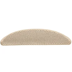 vidaXL Trapmatten zelfklevend 15 st sisal-look 56x17x3 cm berber