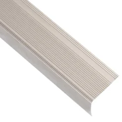 vidaXL Trapneuzen L-vormig 5 st 90 cm aluminium champagnekleurig