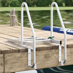 vidaXL 3-Traps Steigerladder Zilver 58 x 77 x 144 cm Aluminium