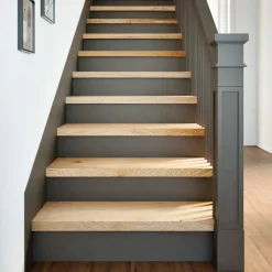 vidaXL Traptreden 4 st 70x25x2 cm onbehandeld massief eikenhout