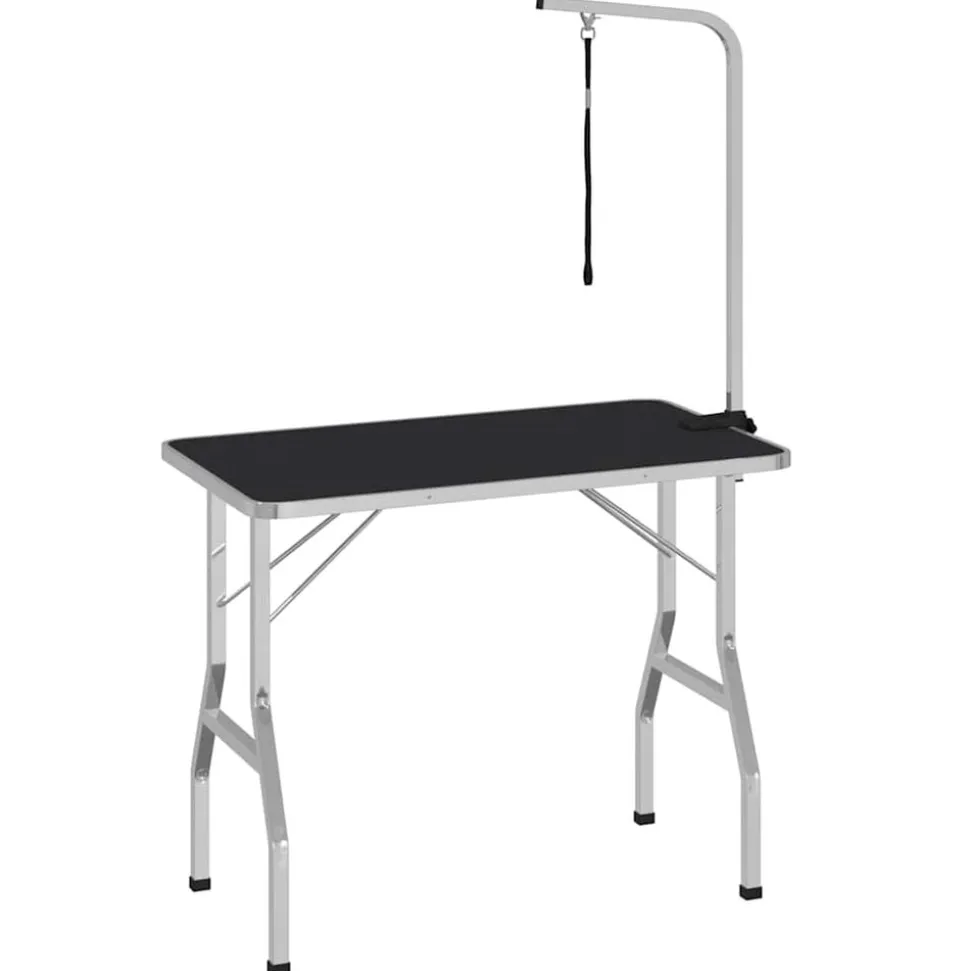 vidaXL Trimtafel voor huisdieren met 1 aanlijnoptie