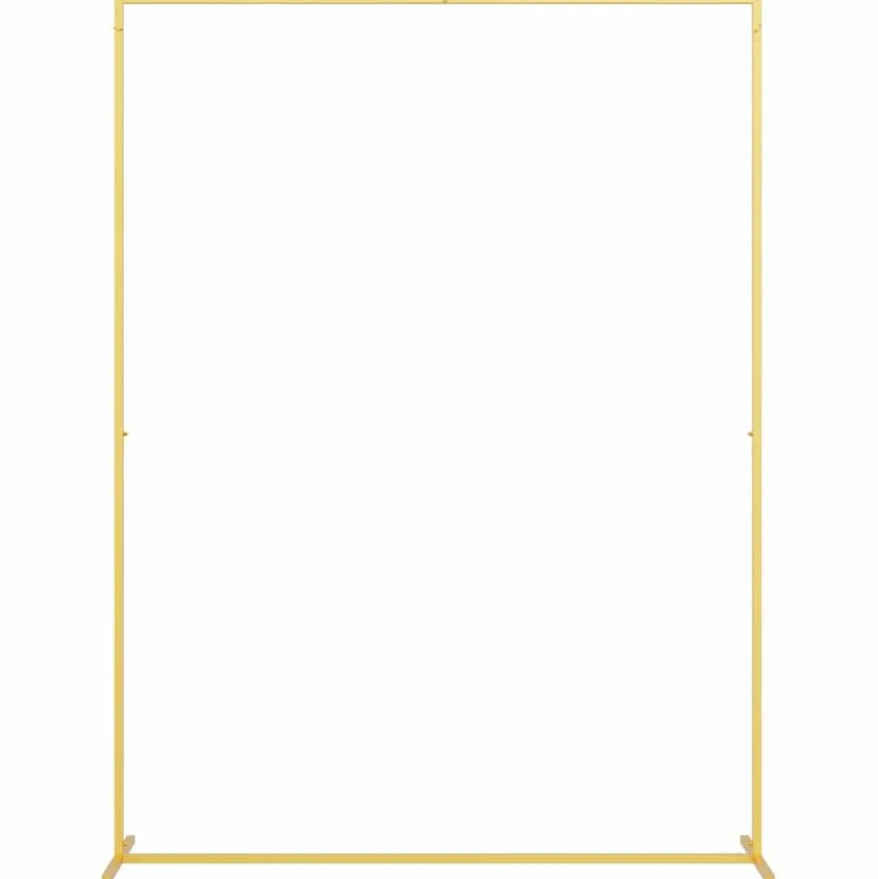 vidaXL Trouwrand Goud 150 x 49,5 x 200 cm Staal